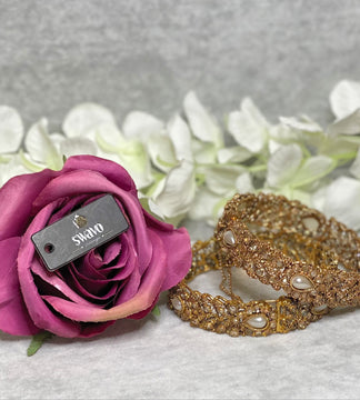 Mastani Polki Bangles Pair image 0