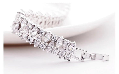 Marquise Cut CZ Bracelet image 0