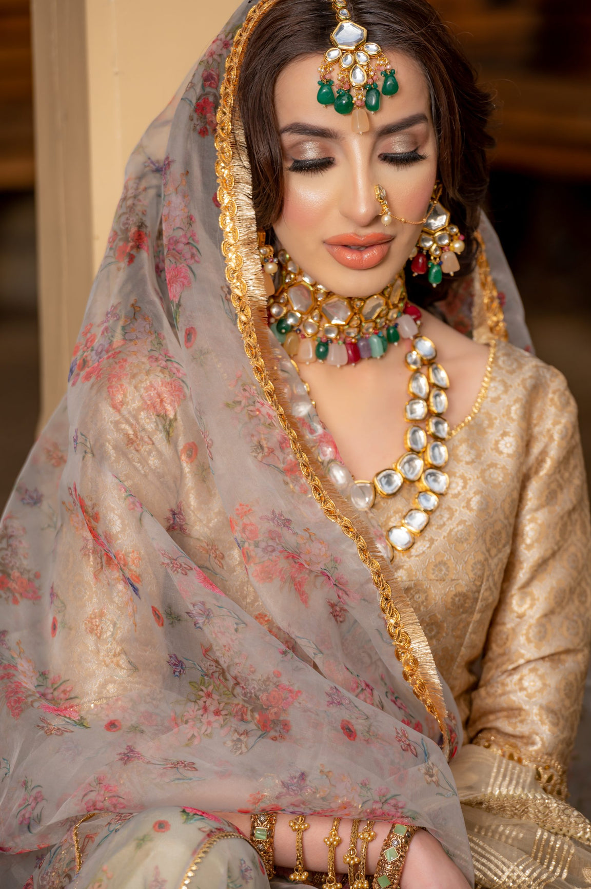 Rosetta Multi Valandi Kundan Set image 3