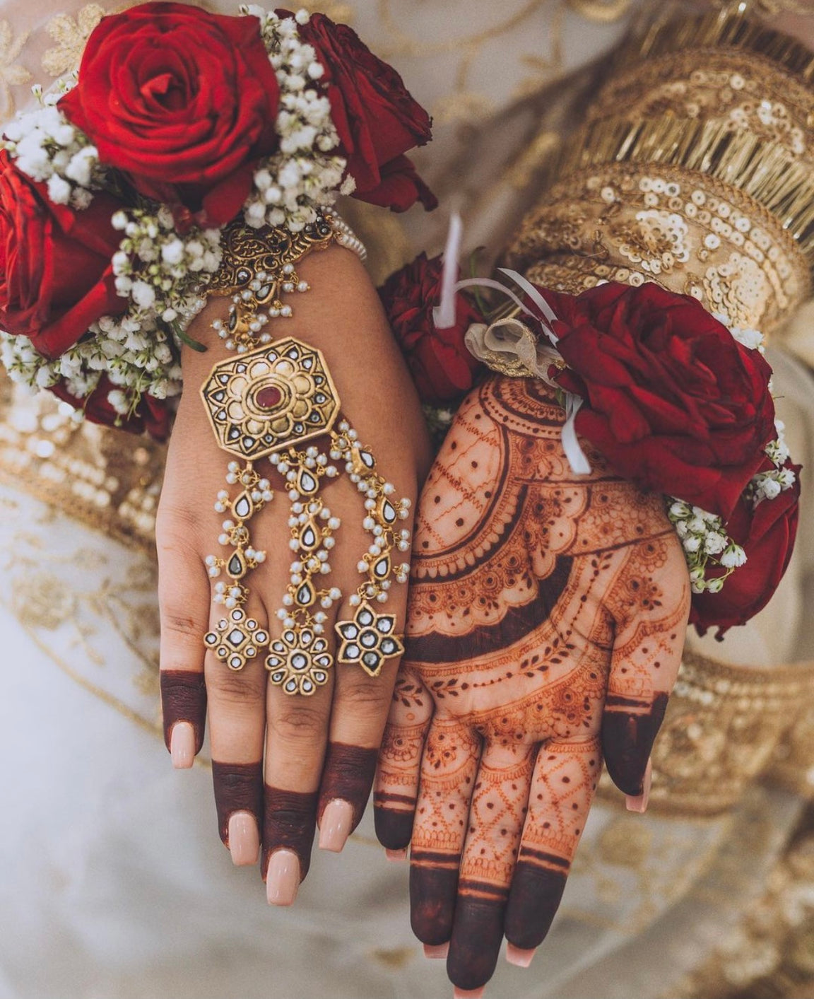 Sadaf Bridal Handpiece image 0