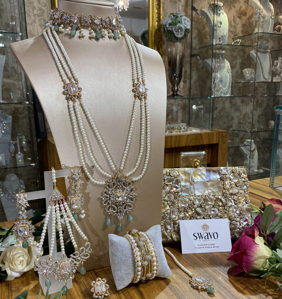 Kate Bridal Choker Set image 0