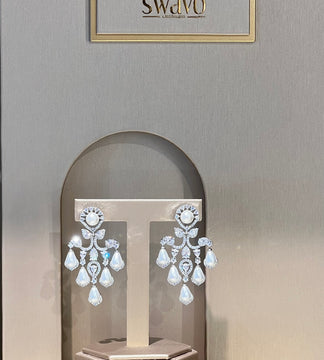 Chandelier drops Silver