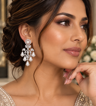 Chandelier drops Silver