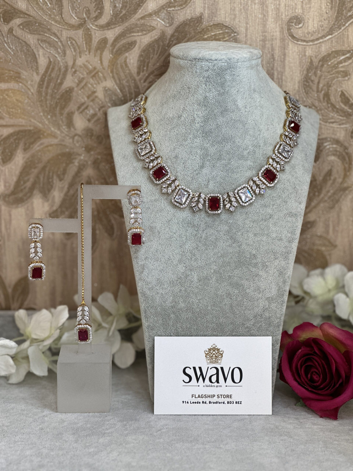 Ruby Gold Beaumont Set image 1