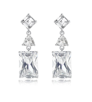 Stunning Baguette Drop Earrings image 0