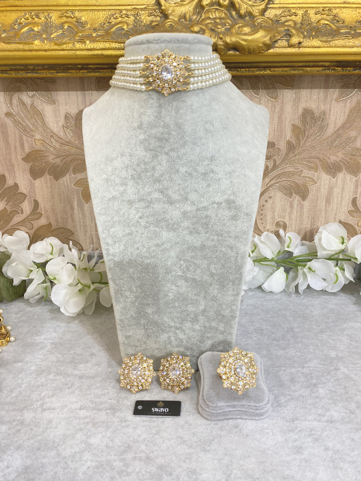 Bella Petite Choker Set With Ring image 2