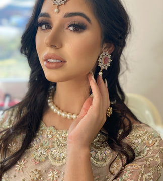 CZ Oval Studs & Tikka Duo image 2