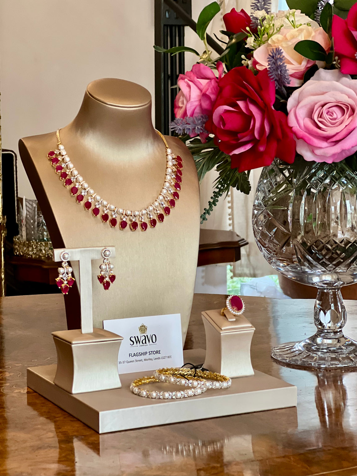 Teardrop Pearl Set