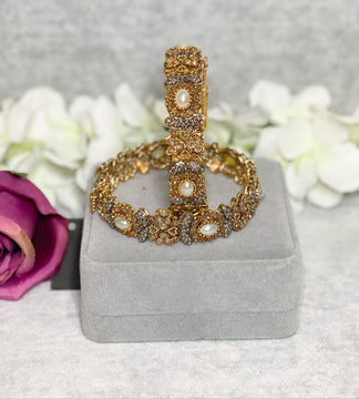 Iris Polki Bangles Pair image 3