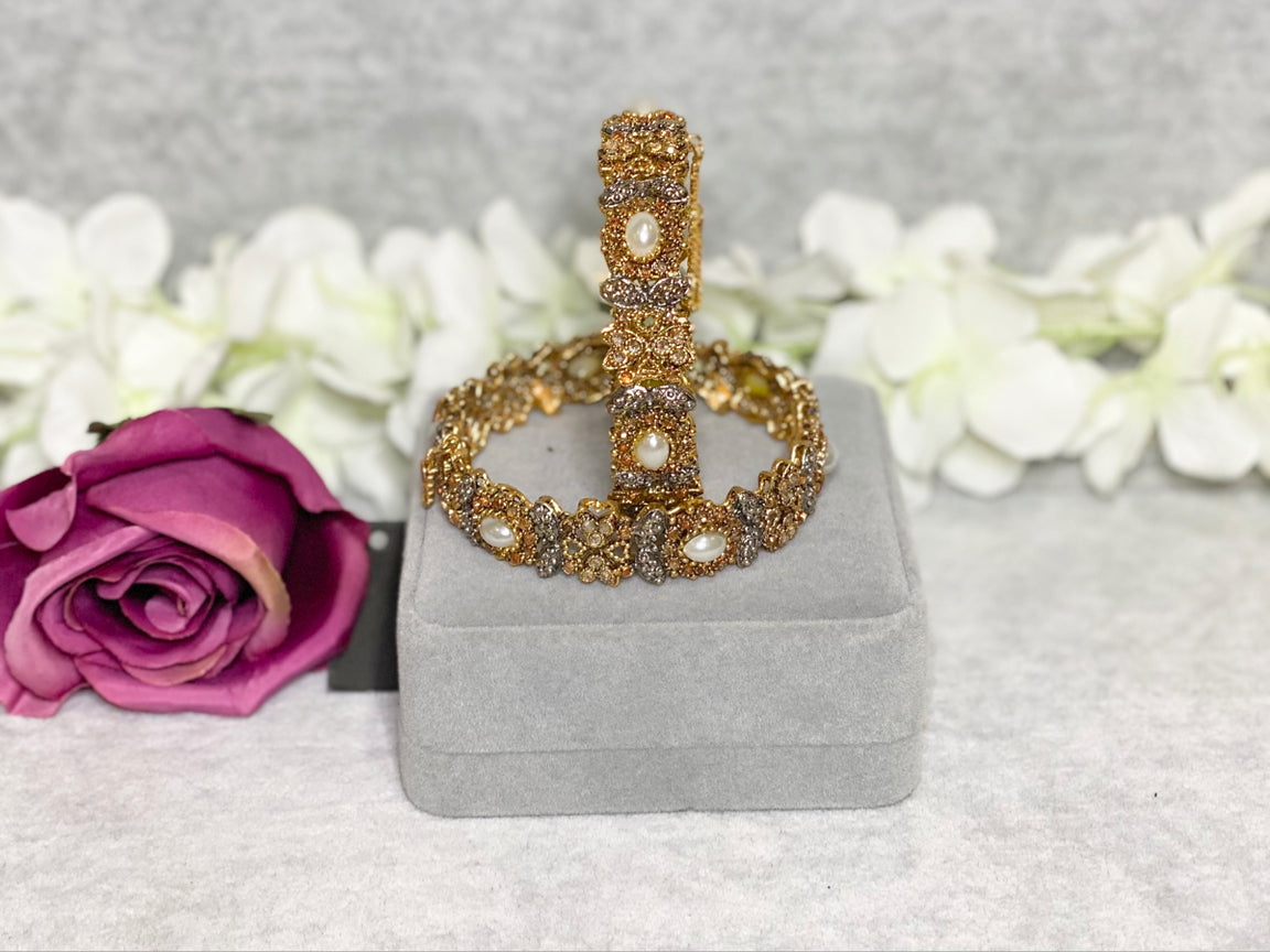 Iris Polki Bangles Pair image 3