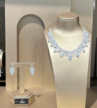 Leaf Necklace Set