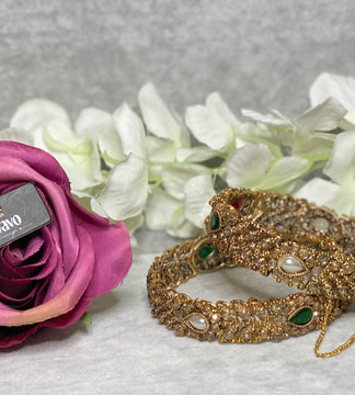 Mastani Polki Bangles Pair image 3