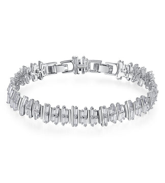 Stunning Baguette CZ Bracelet image 0