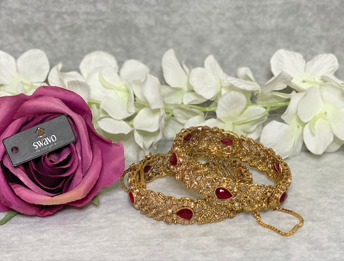 Mastani Polki Bangles Pair image 1