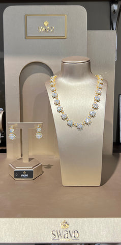 Floral Necklace Set