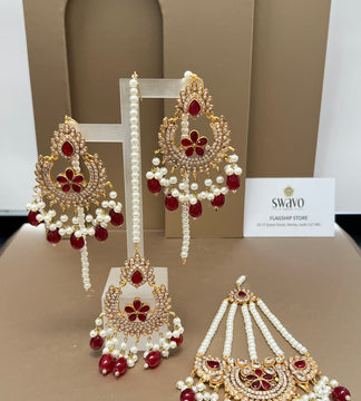 FILIGREE Red Gold Set
