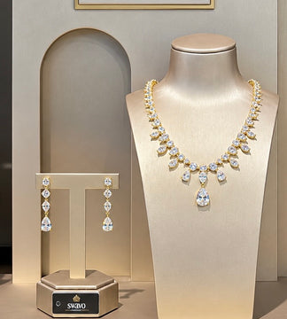 Marquise Necklace Set