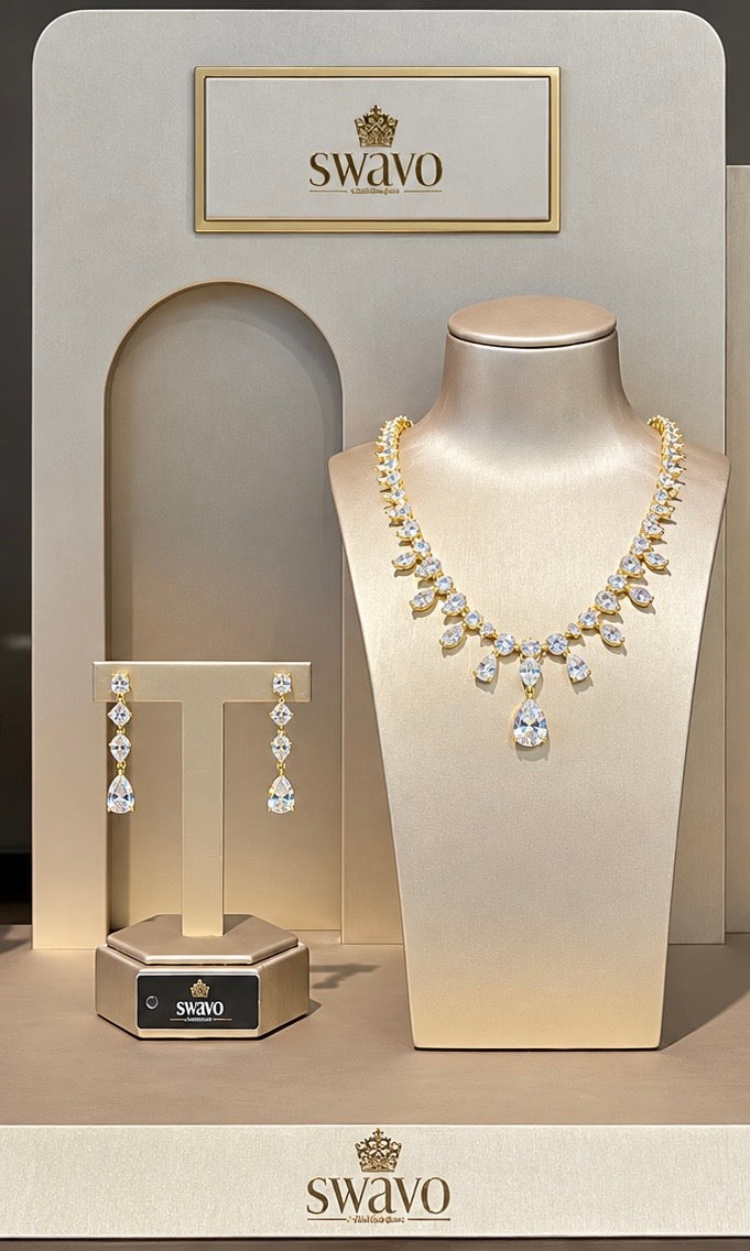 Marquise Necklace Set