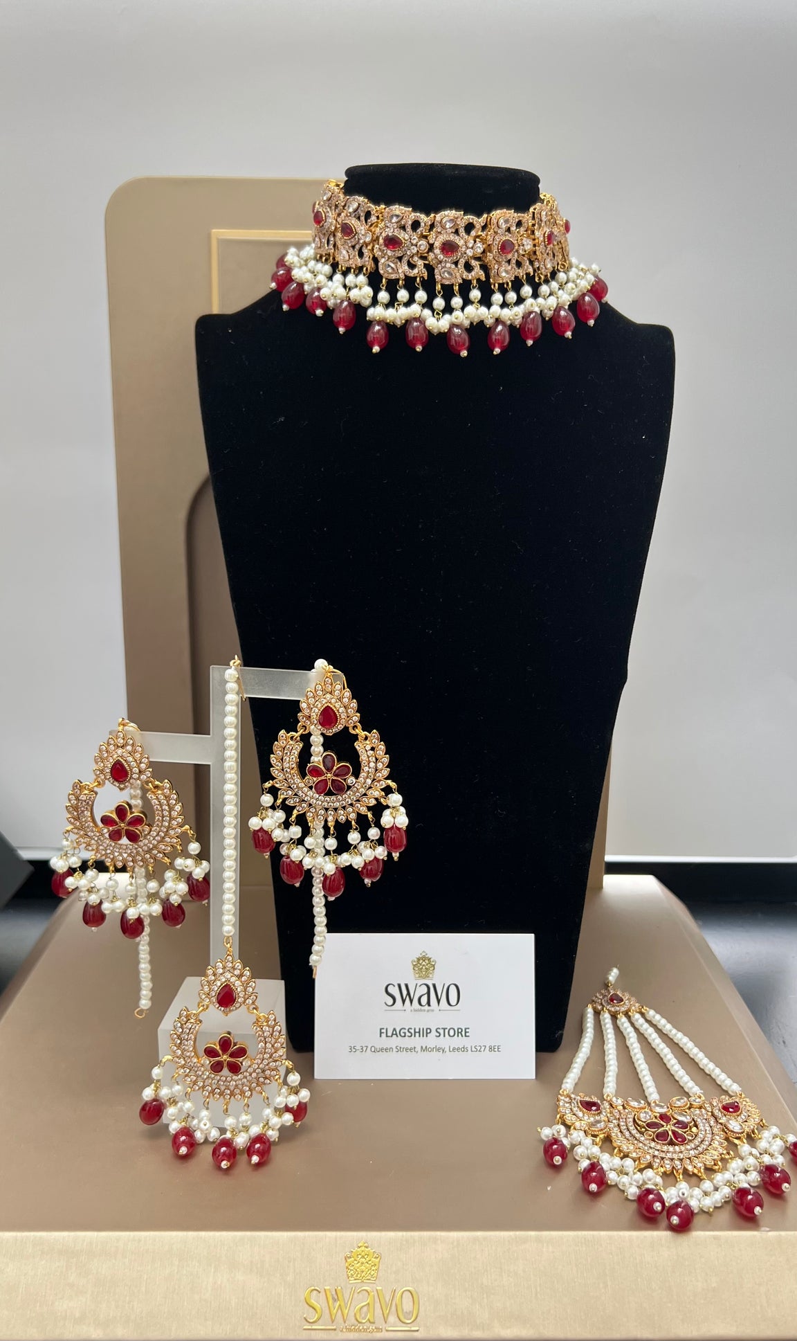 FILIGREE Red Gold Set