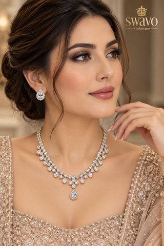 Teardrop Necklace Set