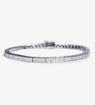 Ivory & Co Elegance Crystal Tennis Bracelet
