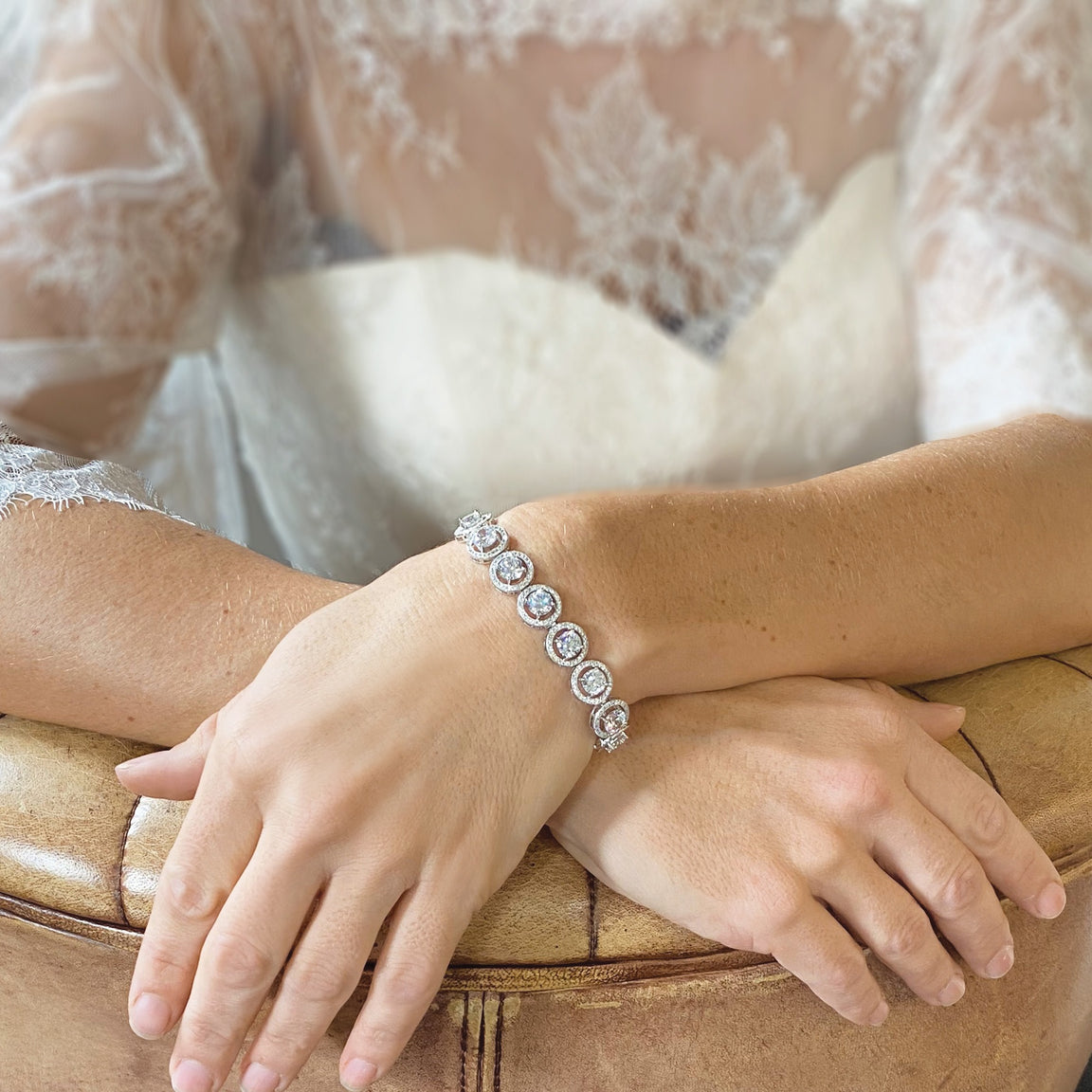 Ivory & Co Hampton Classic Crystal Bracelet