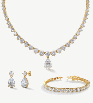 Ivory & Co Imperial Gold Teardrop Set