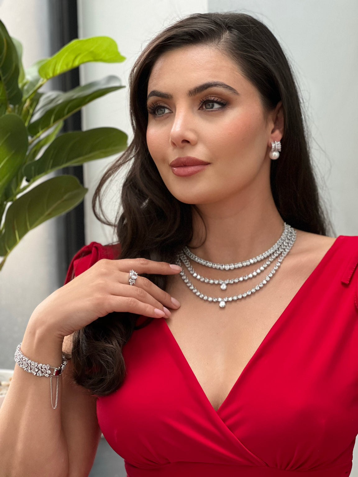 Stunning Cluster Bracelet