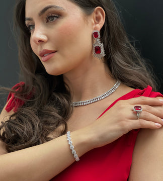 Coco Square Drop Earrings