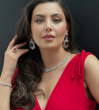 Coco Square Drop Earrings