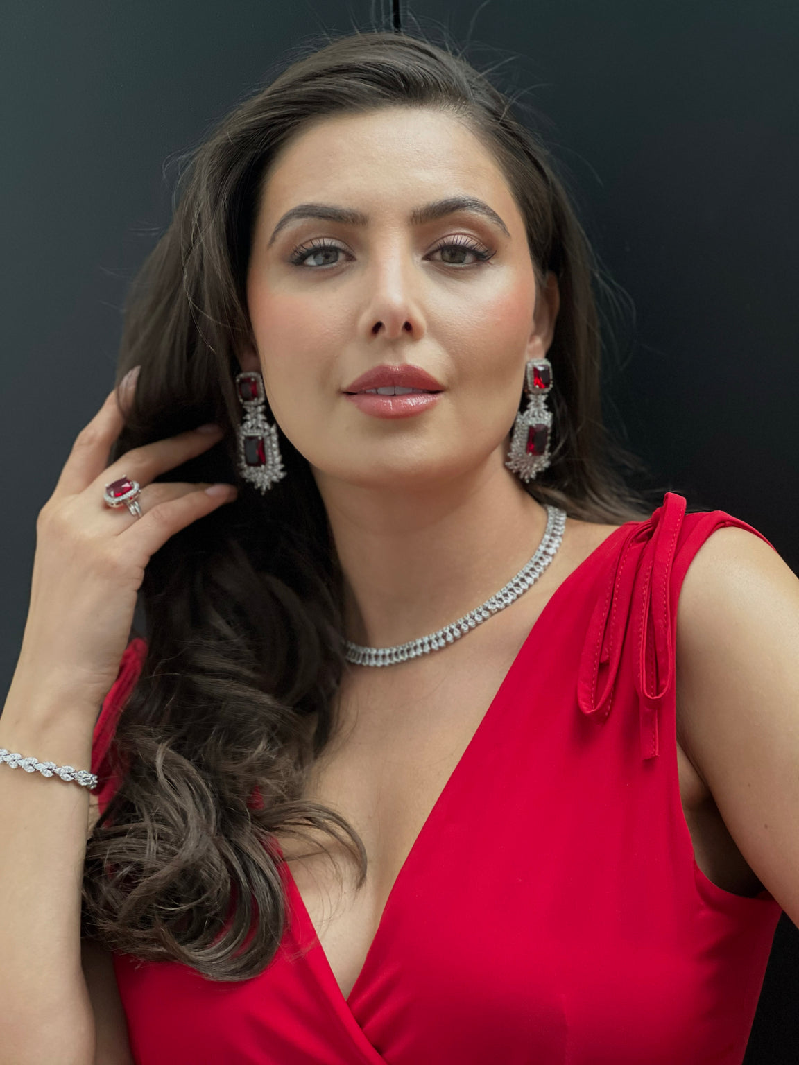 Coco Square Drop Earrings