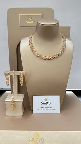 Natalie 3 Piece Set 2-Tone Gold