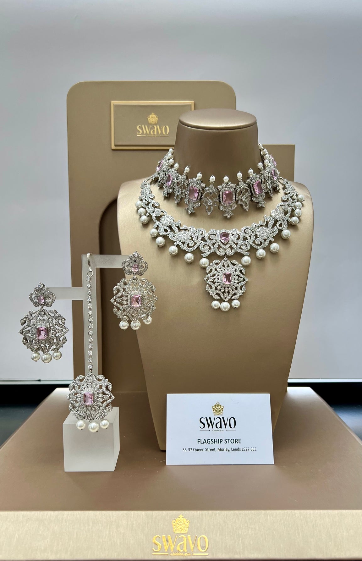 LAYMA Silver plated Pink Set