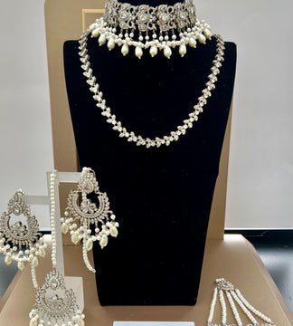FILIGREE Silver choker Set