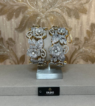 Rose Delight Bangle Pair