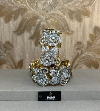 Rose Delight Bangle Pair