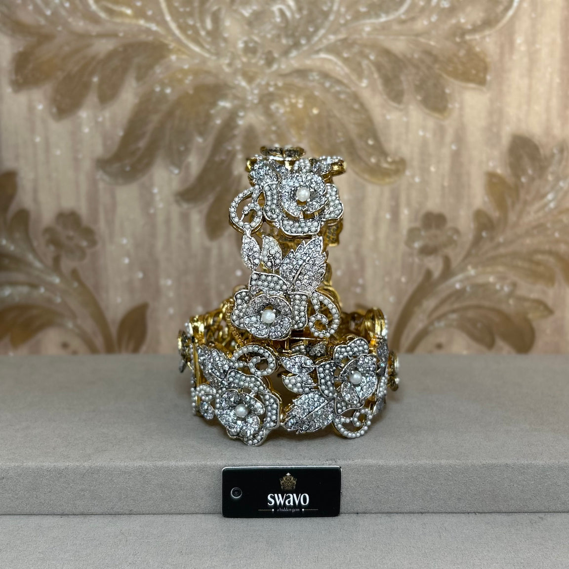 Rose Delight Bangle Pair