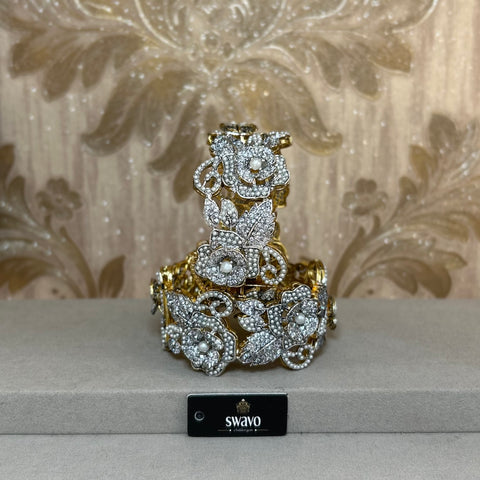 Rose Delight Bangle Pair