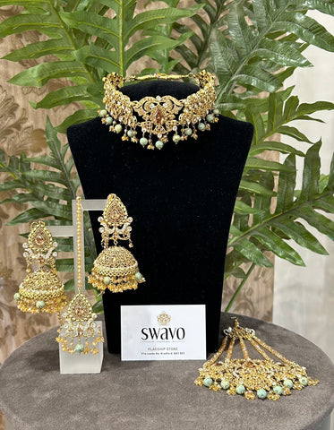 Mastani Gold & Mint Set