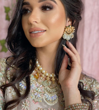 Multi Pastel Kundan Set