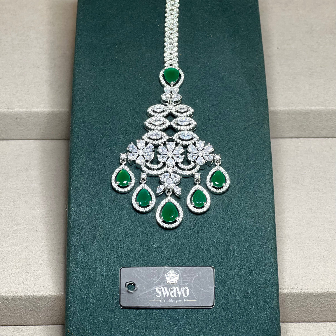 Teardrop Filigree Tikka