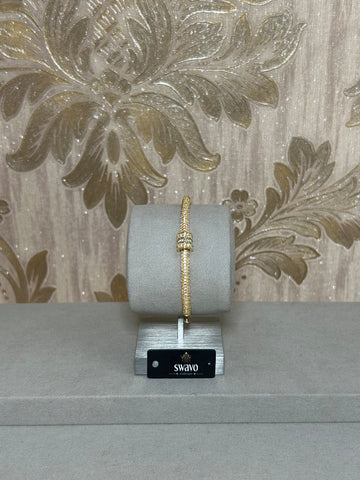 Cubic Zirconia Intricate Bangle