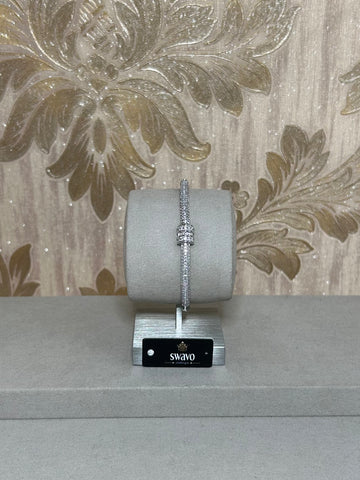 Cubic Zirconia Intricate Bangle