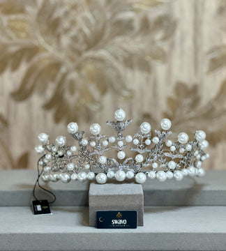 Silver & Pearl Tiara