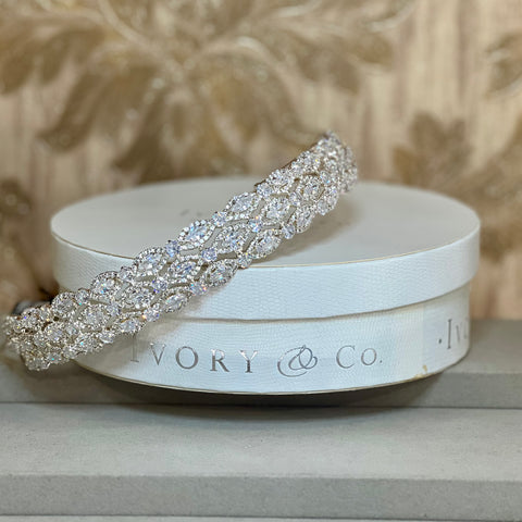 Silver & Crystal Tiara