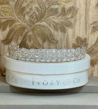 Silver & Crystal Tiara