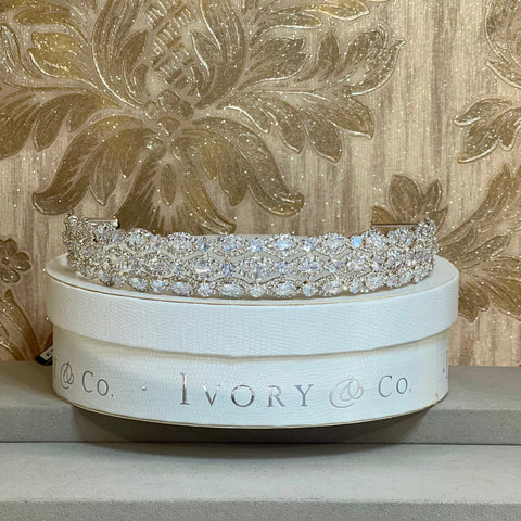 Silver & Crystal Tiara