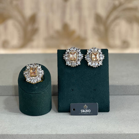 Kate Demure Studs & Ring Duo