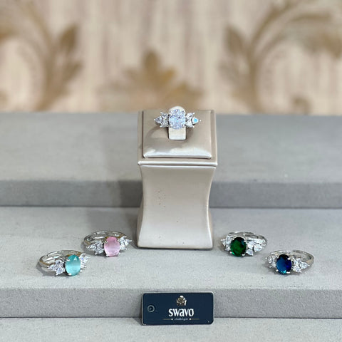 Beaumont Cabochon Silver Ring