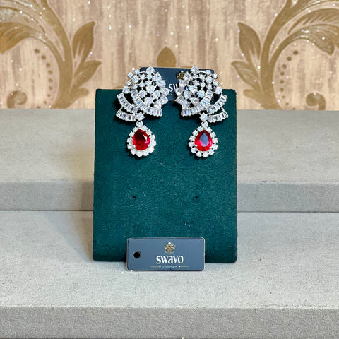 Amelia Crystal Drop Earrings